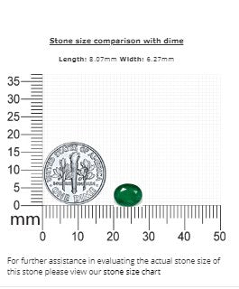 1.36 cts. Emerald  Oval
