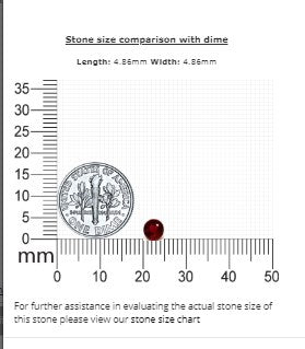Ruby Round  Untreated 0.58 cts.