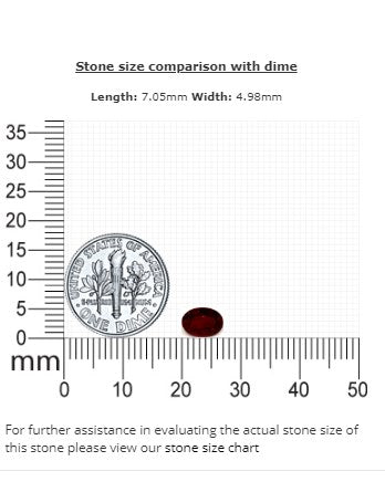 Ruby  Oval  GIA Certified Untreated 1.03 cts.