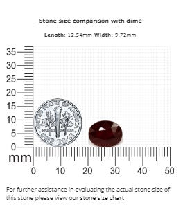 Ruby Oval GIA Certified 7.05 cts.