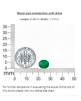 1.66 cts. Emerald Oval