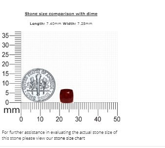 Ruby Cushion GIA Certified Untreated 3.19cts