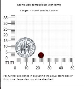 Ruby Round  Untreated 0.71 cts.