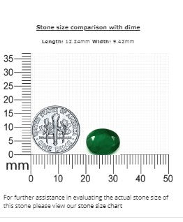 4.38 cts. Emerald Oval