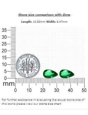 3.31 cttw. Emerald Pear Matched Pair GIA Certified