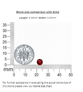 Ruby Round  Untreated 0.72 cts.