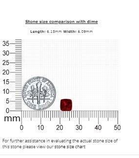 Ruby Cushion GIA Certified Untreated 1.77 cts.