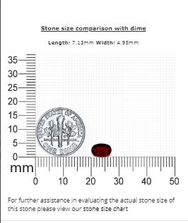 Ruby Oval GIA  Certified Untreated 1.08 cts.