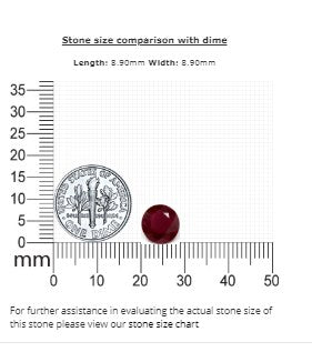 Ruby Round GIA Certified  2.62 cts.