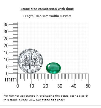 2.28 cts. Emerald Oval