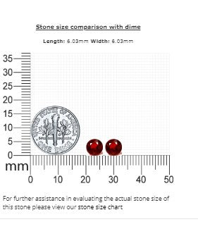 Ruby Round Matched Pair GIA Certified 2.51  cttw.
