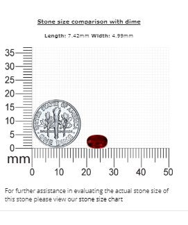Ruby Oval GIA Certified Untreated  1.05 cts.