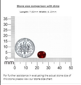 Ruby Oval GIA Certified Untreated  1.56 cts.