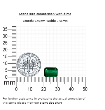 Emerald  Cut Emerald GIA Certified 3.09 cts.