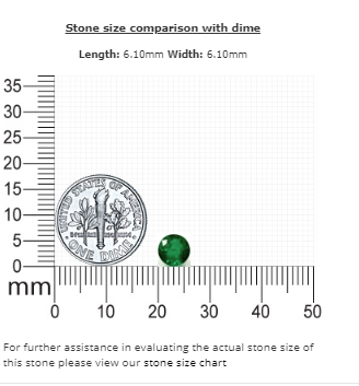 0.79 cts. Emerald Round GIA Certified