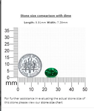 Copy of 2.38 cts. Emerald Oval  GIA Certified