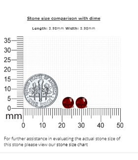 Ruby Round Matched Pair GIA Certified 1.90  cttw.