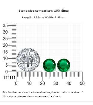 6.17 cttw. Emerald Round Matched Pair GIA Certified