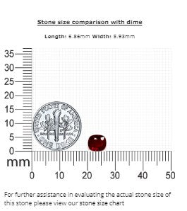 Ruby  Cushion GIA Certified Untreated 1.09 cts.