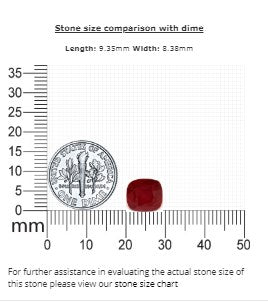 Ruby Cushion GIA Certified  Untreated 4.19 cts.