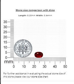 Ruby Oval GIA Certified  1.45 cts.