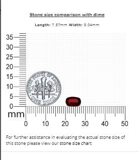 Ruby Cushion  GIA Certified Untreated 1.28 cts.