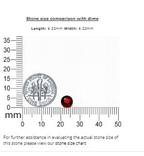 Ruby Round  GIA  Certified 1.33 cts.