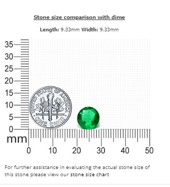 2.40 cts. Emerald Round GIA Certified