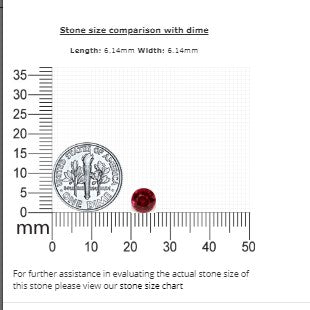 Ruby Round GIA Certified  1.39 cts.