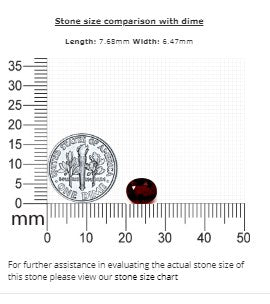 Ruby Oval GIA Certified Untreated 2.02  cts.