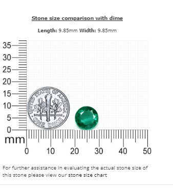 3.36 cts. Emerald Round GIA Certified