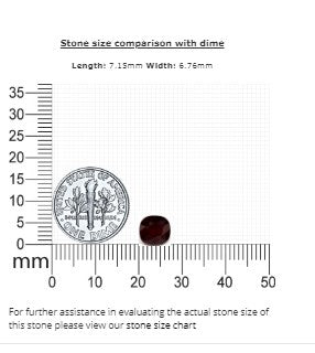 Ruby Cushion GIA Certified Untreated  2.14 cts
