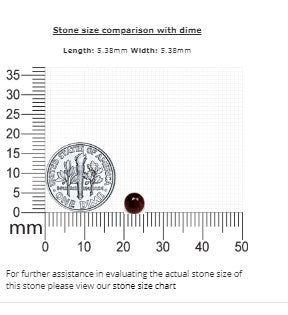 Ruby Round GIA Certified Untreated 0.84 cts.
