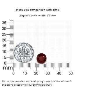 Ruby Round GIA Certified Untreated 4.18 cts.