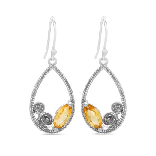 Citrine two roses
