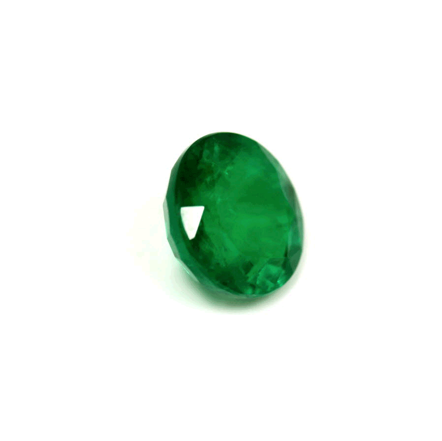 Emerald Round GIA Certified 2.88 cts.