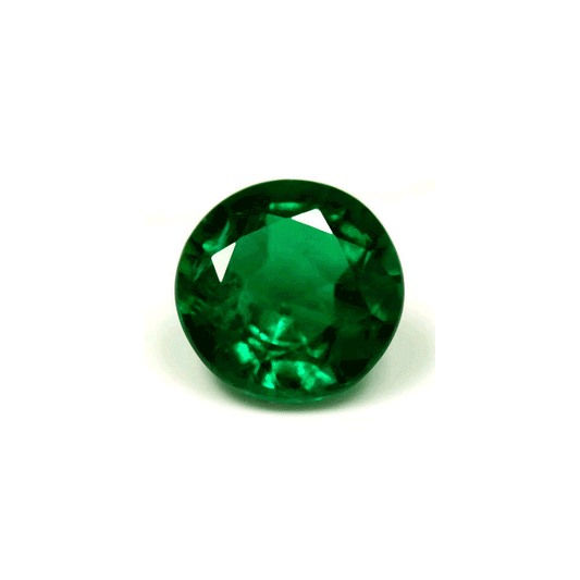 Emerald  Round GIA Certified 1.95 cts