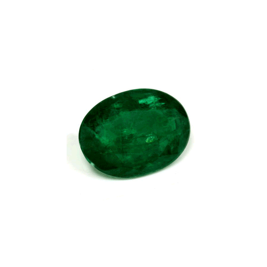 Emerald  Oval GIA Certified 6.48 cts.