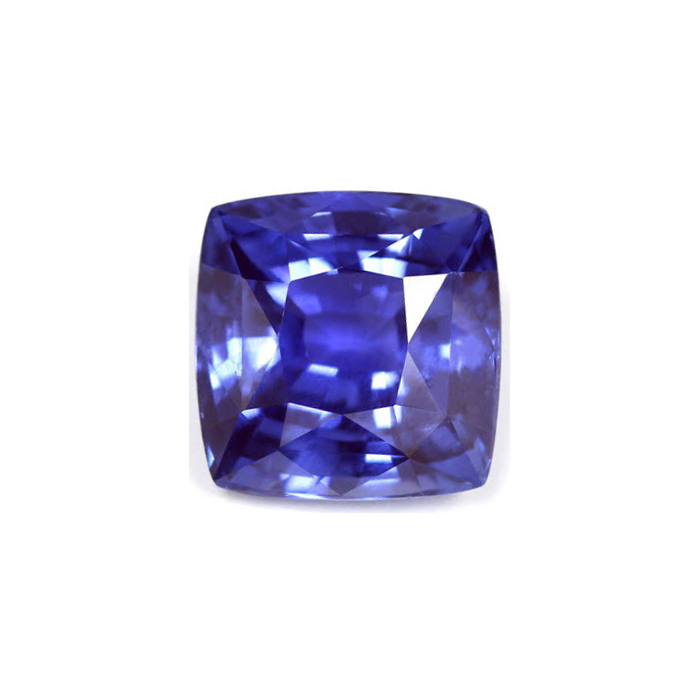 BLUE SAPPHIRE Cushion 16.09 cts. GIA Certified  Untreated