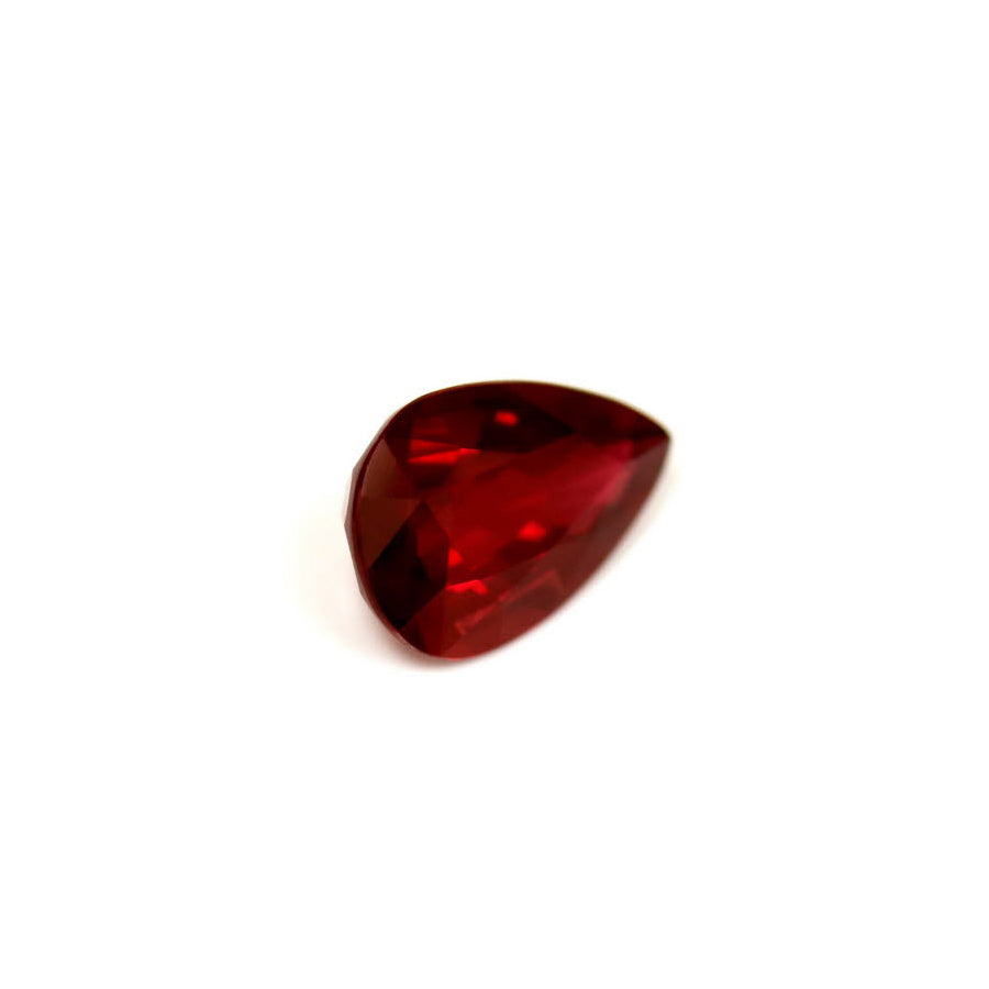 Ruby Pear GIA Certified Untreated  1.53 cts.