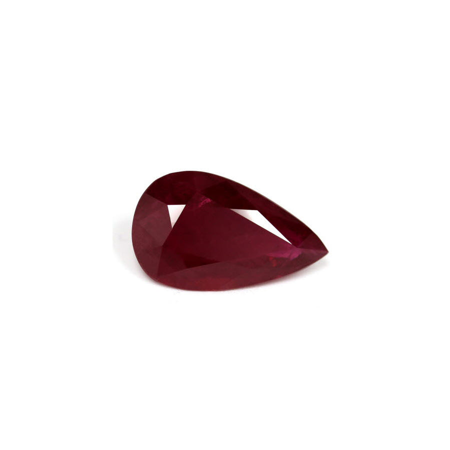 Ruby Pear GIA Certified 4.15  cts.