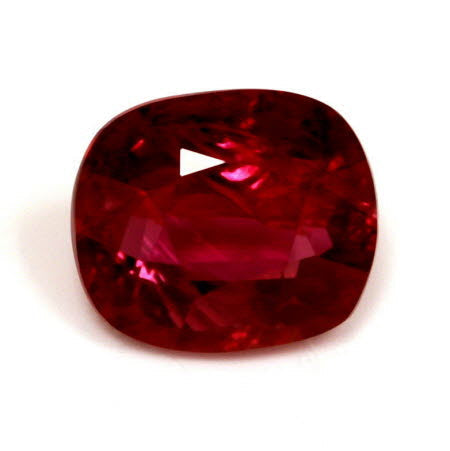Ruby  Cushion GIA Certified Untreated 0.97 cts.