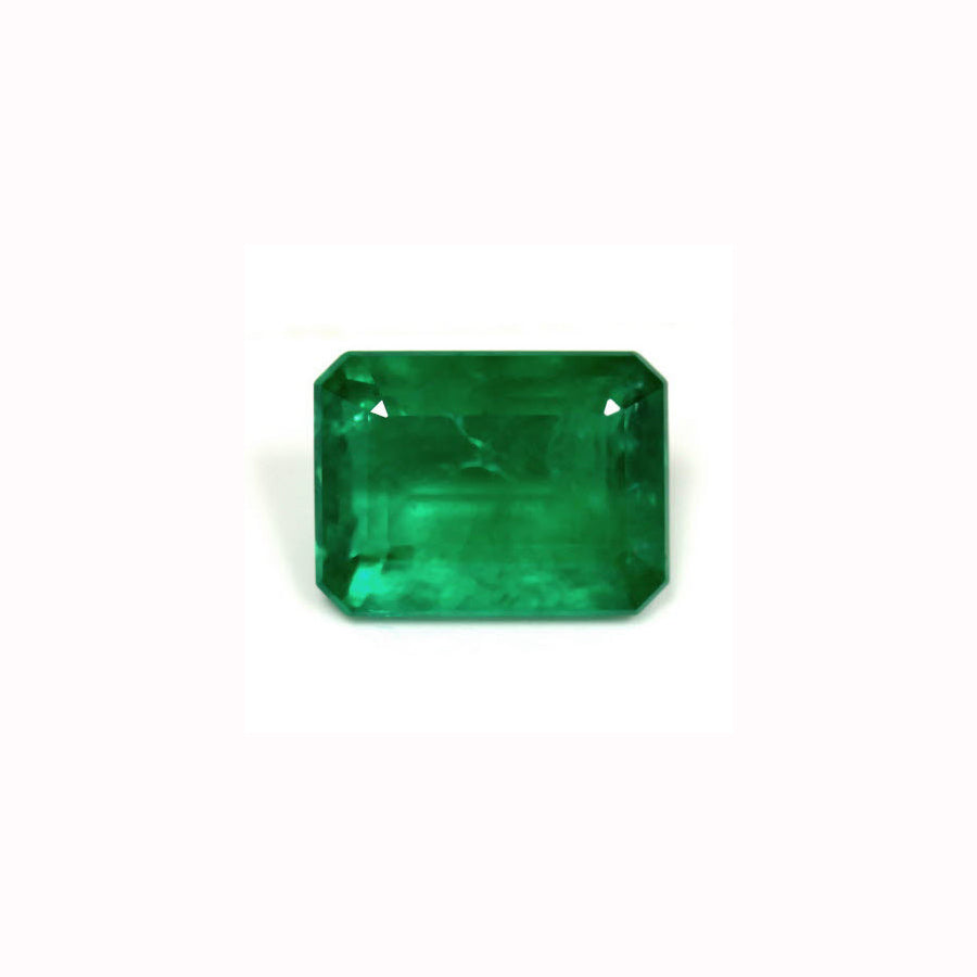 3.34 cts. Emerald Cut Emerald GIA Certified