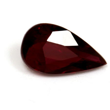 Ruby Pear  GIA Certified Untreated 0.94 cts.