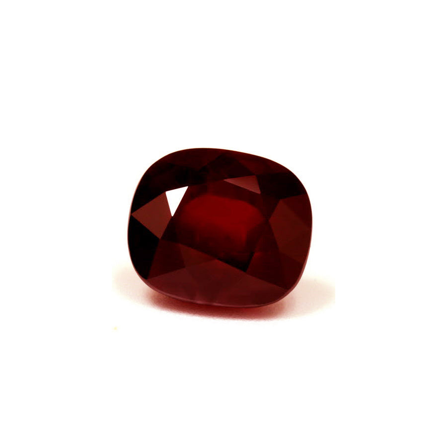Ruby Cushion GIA Certified 4.99  cts.
