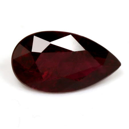 Ruby Pear  Untreated 0.97 cts.
