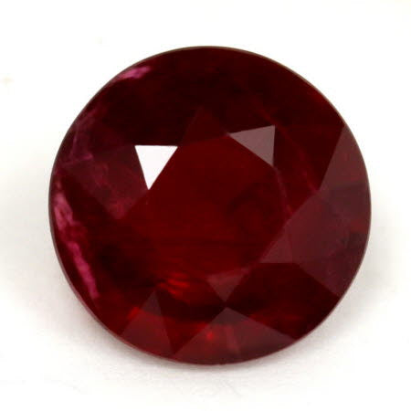 Ruby Round GIA  Certified 0.90 cts