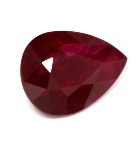 Ruby  Pear 1.13 cts.
