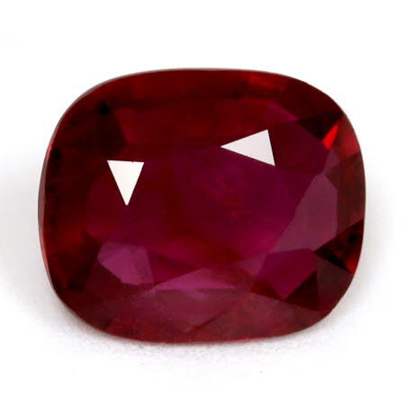 Ruby  Cushion  GIA Certified Untreated 1.13 cts.