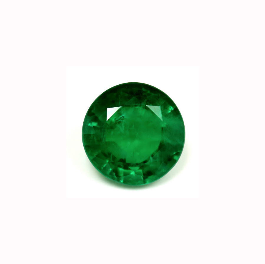Emerald Round GIA Certified 2.88 cts.